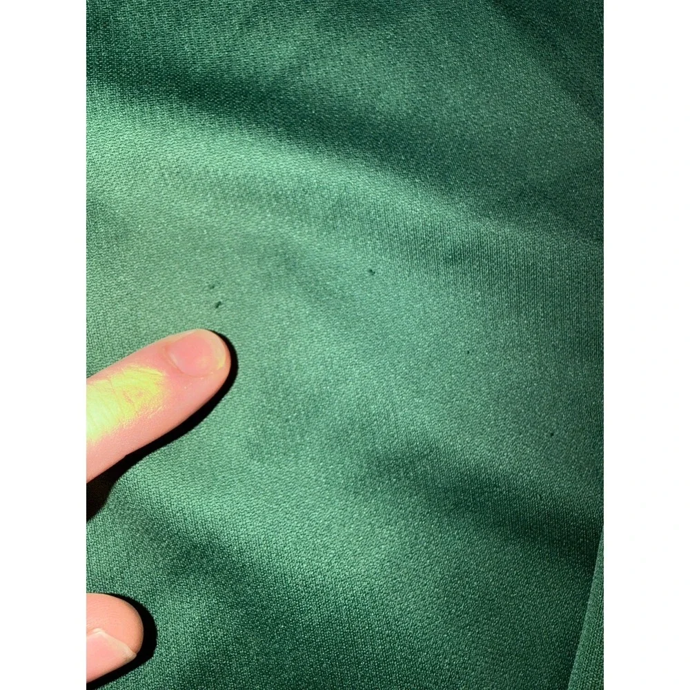 Vintage Nike Men's Miami Hurricanes Green‎ and Orange Pullover Size XL